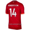 Camiseta de fútbol Liverpool Henderson 14 Primera Equipación Jordan 2021/22 - Hombre